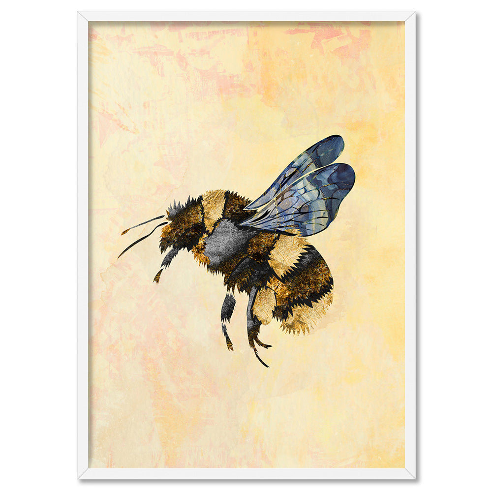 最強 プレベ用 アッセンブリ/ Bumble Bee (受注生産)(在庫3) Bumble bee Kids Room Poster, Wall Art Print in Yellow – Print and