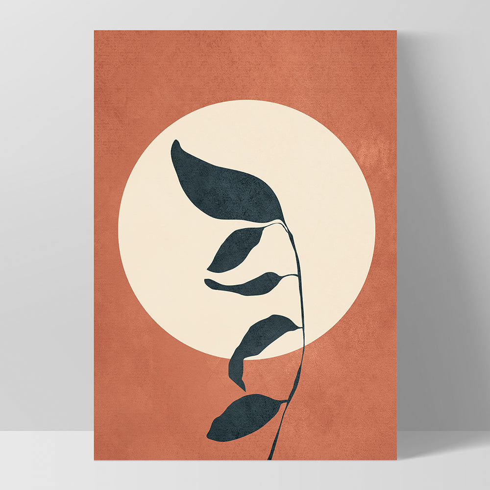 Summer Leaves - Art Print by CityArt, Poster, Stretched Canvas, or Framed Wall Art Print, shown as a stretched canvas or poster without a frame