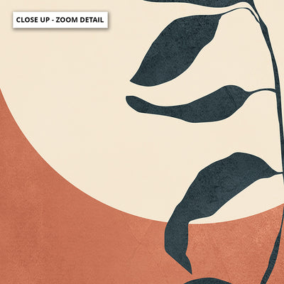 Summer Leaves - Art Print by CityArt, Poster, Stretched Canvas or Framed Wall Art, Close up View of Print Resolution