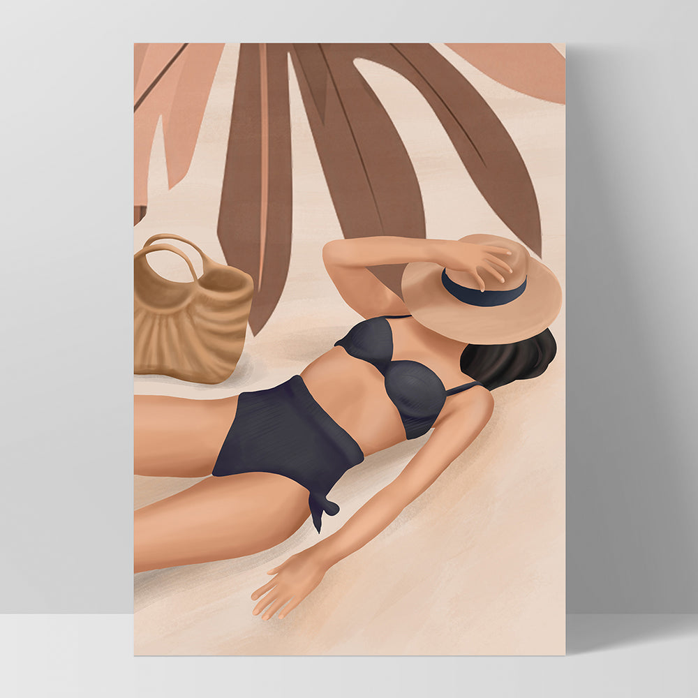 Summer Feeling IV - Art Print by CityArt, Poster, Stretched Canvas, or Framed Wall Art Print, shown as a stretched canvas or poster without a frame