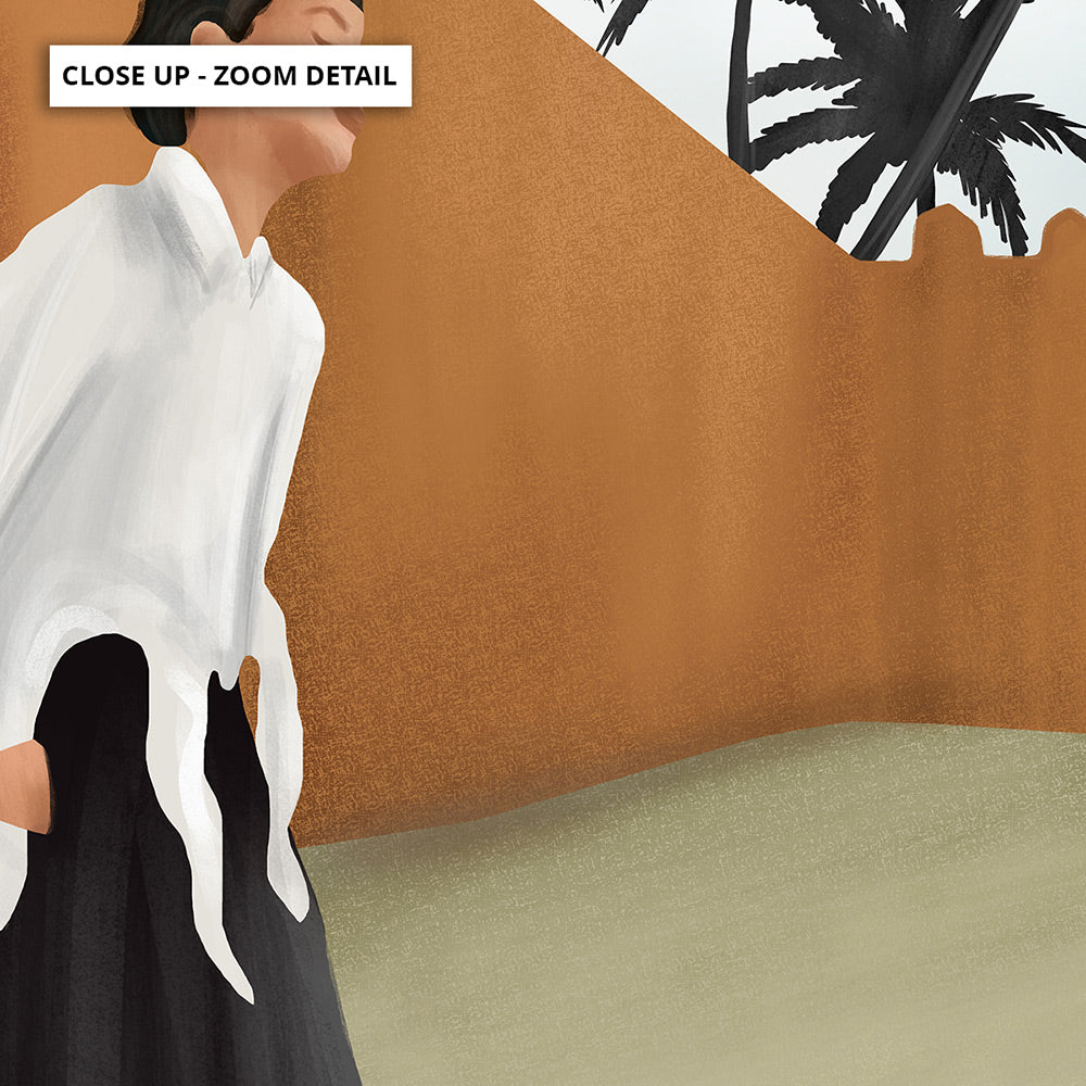 Backbone - Art Print by CityArt, Poster, Stretched Canvas or Framed Wall Art, Close up View of Print Resolution