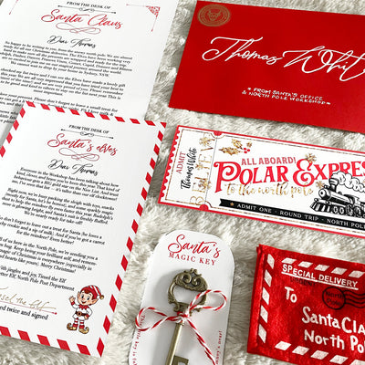 Deluxe Custom Santa Letter Pack