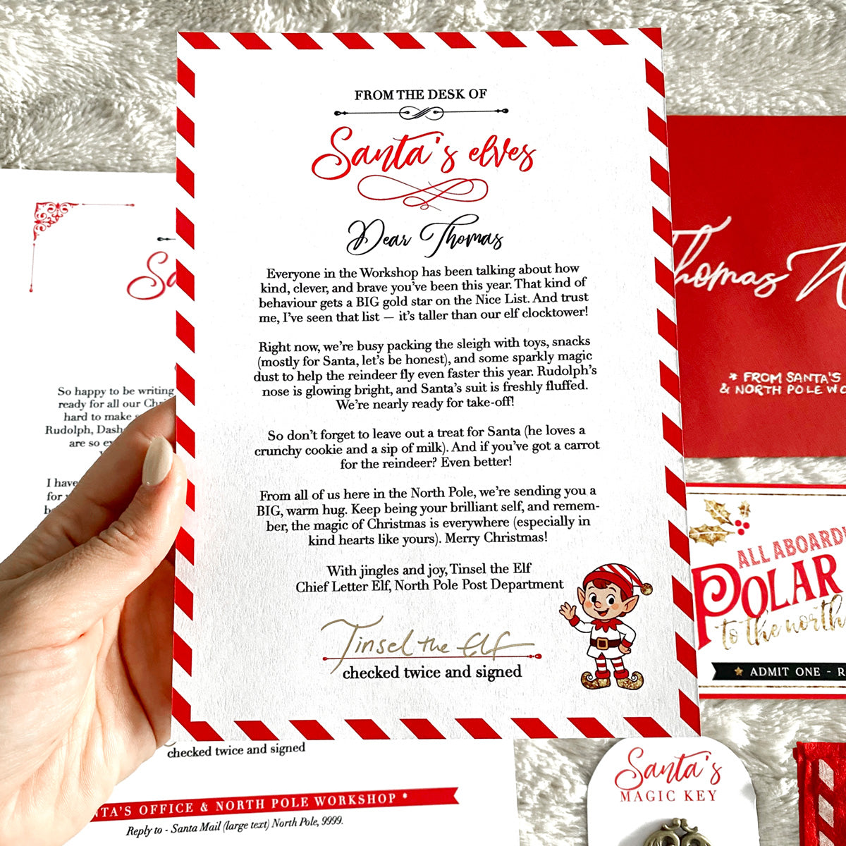 Deluxe Custom Santa Letter Pack