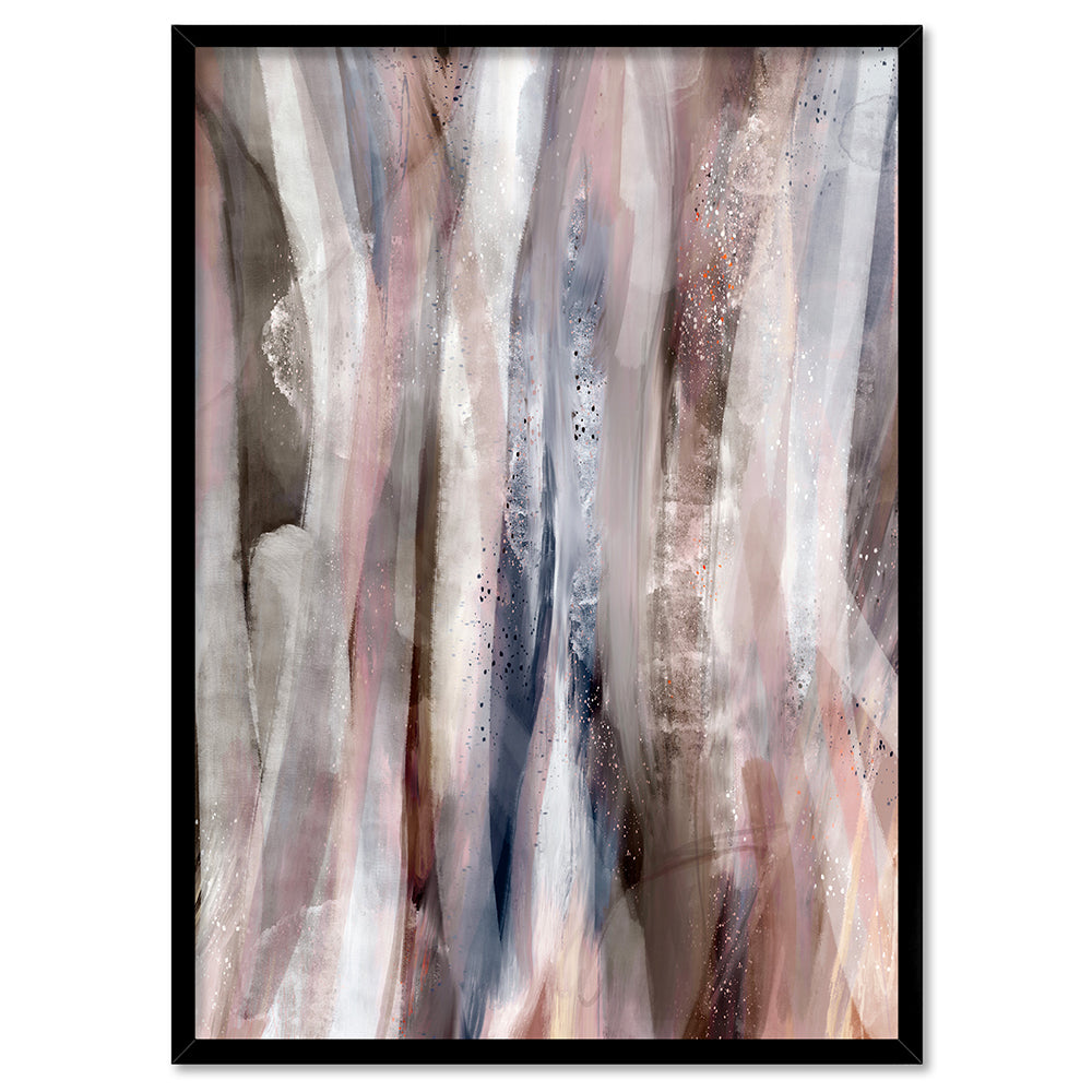 Borders II - Art Print by Nicole Schafter, Poster, Stretched Canvas, or Framed Wall Art Print, shown in a black frame