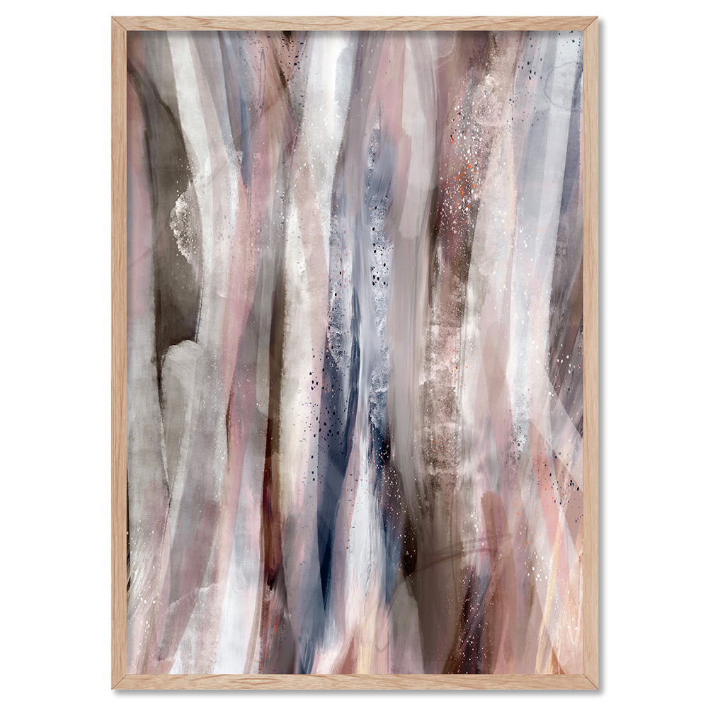 Borders II - Art Print by Nicole Schafter, Poster, Stretched Canvas, or Framed Wall Art Print, shown in a natural timber frame