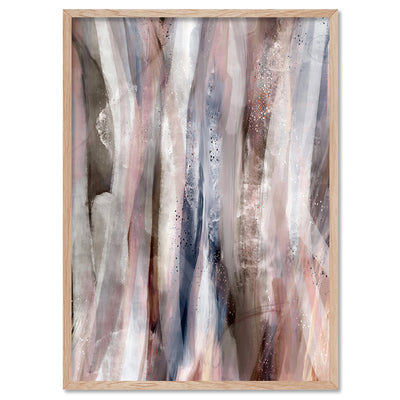 Borders II - Art Print by Nicole Schafter, Poster, Stretched Canvas, or Framed Wall Art Print, shown in a natural timber frame