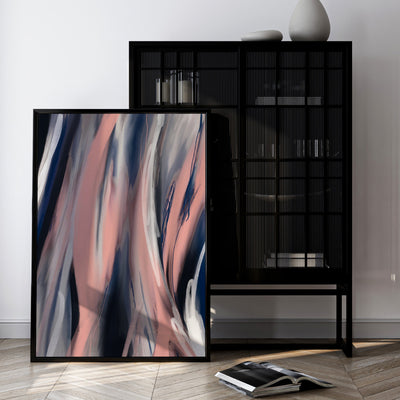 Borders III - Art Print by Nicole Schafter, Poster, Stretched Canvas or Framed Wall Art Prints, shown framed in a room