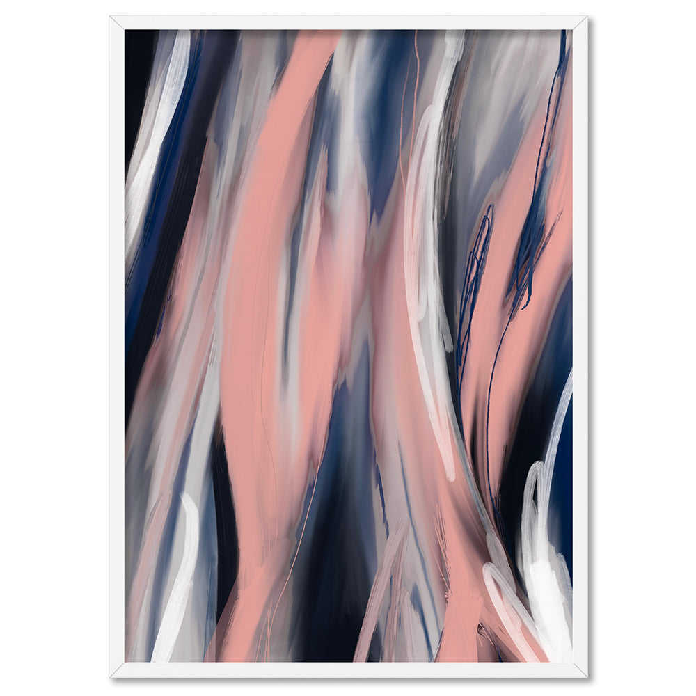 Borders III - Art Print by Nicole Schafter, Poster, Stretched Canvas, or Framed Wall Art Print, shown in a white frame