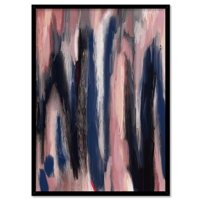 Borders I - Art Print by Nicole Schafter, Poster, Stretched Canvas, or Framed Wall Art Print, shown in a black frame