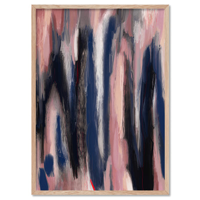 Borders I - Art Print by Nicole Schafter, Poster, Stretched Canvas, or Framed Wall Art Print, shown in a natural timber frame