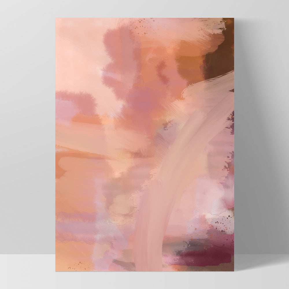 Haze - Art Print by Nicole Schafter, Poster, Stretched Canvas, or Framed Wall Art Print, shown as a stretched canvas or poster without a frame
