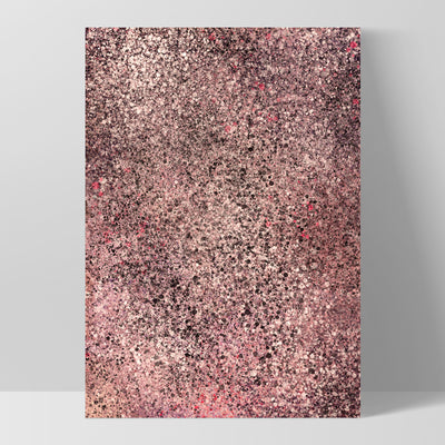 Ice - Art Print by Nicole Schafter, Poster, Stretched Canvas, or Framed Wall Art Print, shown as a stretched canvas or poster without a frame