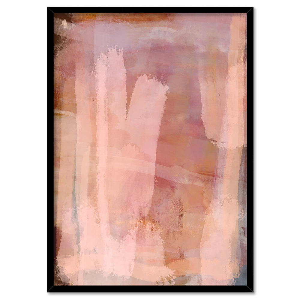 Ripple - Art Print by Nicole Schafter, Poster, Stretched Canvas, or Framed Wall Art Print, shown in a black frame