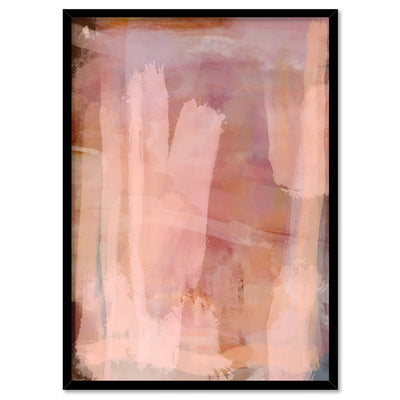 Ripple - Art Print by Nicole Schafter, Poster, Stretched Canvas, or Framed Wall Art Print, shown in a black frame