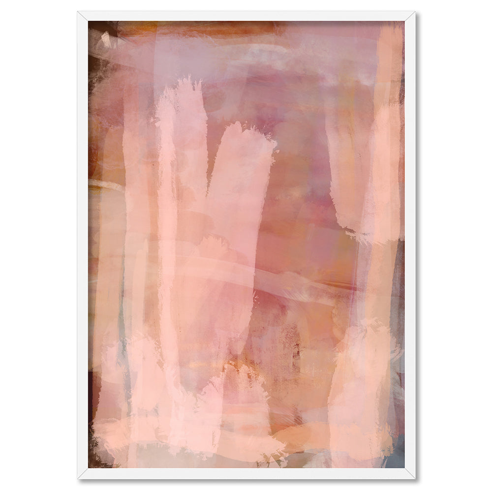 Ripple - Art Print by Nicole Schafter, Poster, Stretched Canvas, or Framed Wall Art Print, shown in a white frame