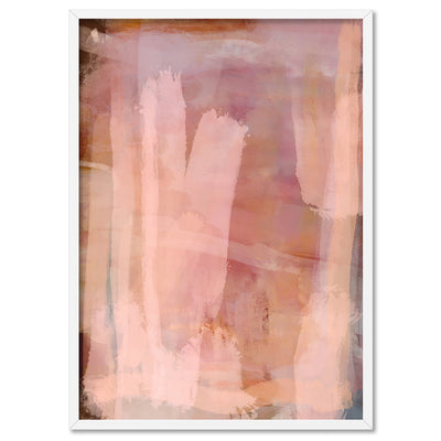 Ripple - Art Print by Nicole Schafter, Poster, Stretched Canvas, or Framed Wall Art Print, shown in a white frame