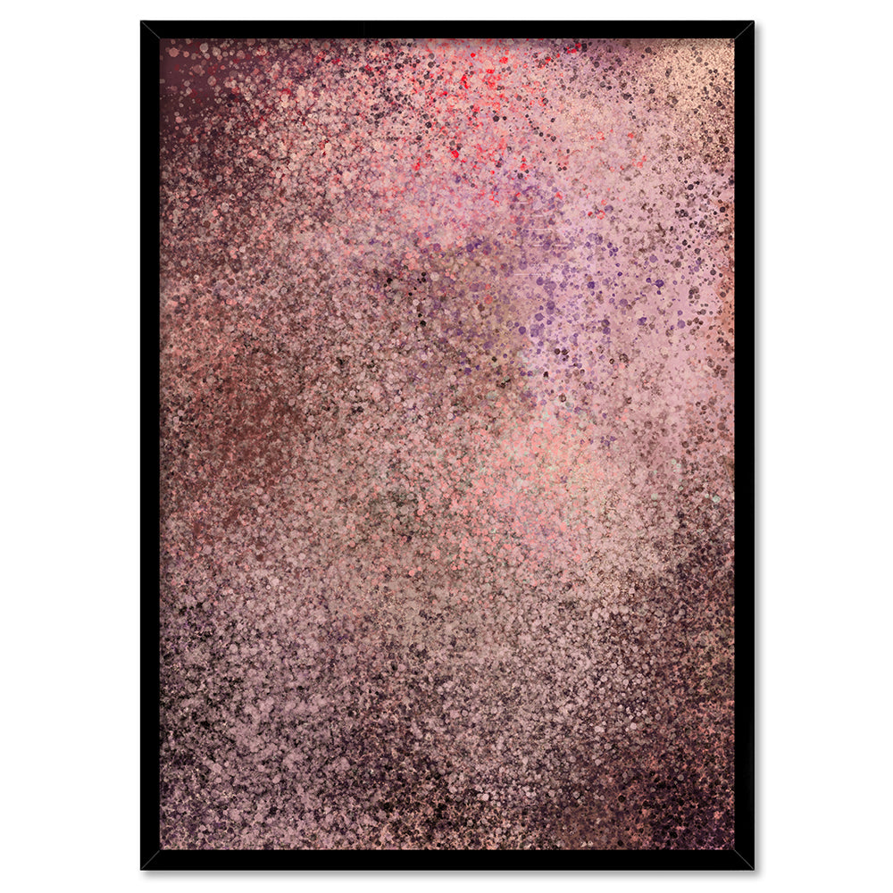 Storm - Art Print by Nicole Schafter, Poster, Stretched Canvas, or Framed Wall Art Print, shown in a black frame