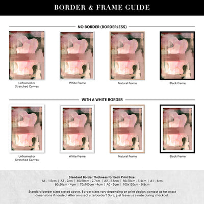 Surge - Art Print by Nicole Schafter, Poster, Stretched Canvas or Framed Wall Art, Showing White , Black, Natural Frame Colours, No Frame (Unframed) or Stretched Canvas, and With or Without White Borders