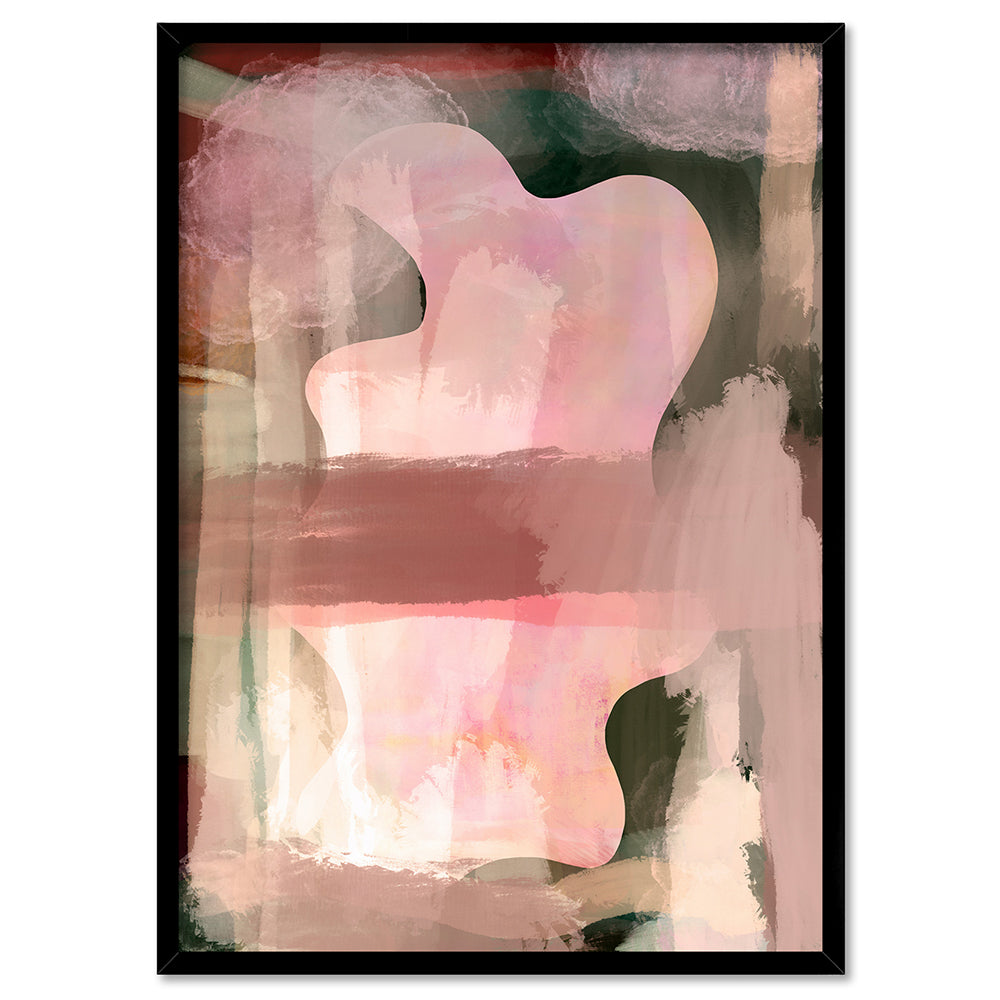 Surge - Art Print by Nicole Schafter, Poster, Stretched Canvas, or Framed Wall Art Print, shown in a black frame