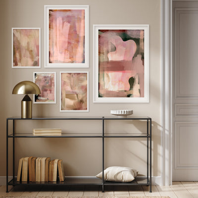 Surge - Art Print by Nicole Schafter, Poster, Stretched Canvas or Framed Wall Art, shown framed in a home interior space