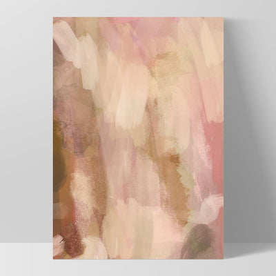 Sand and Rose I - Art Print by Nicole Schafter, Poster, Stretched Canvas, or Framed Wall Art Print, shown as a stretched canvas or poster without a frame