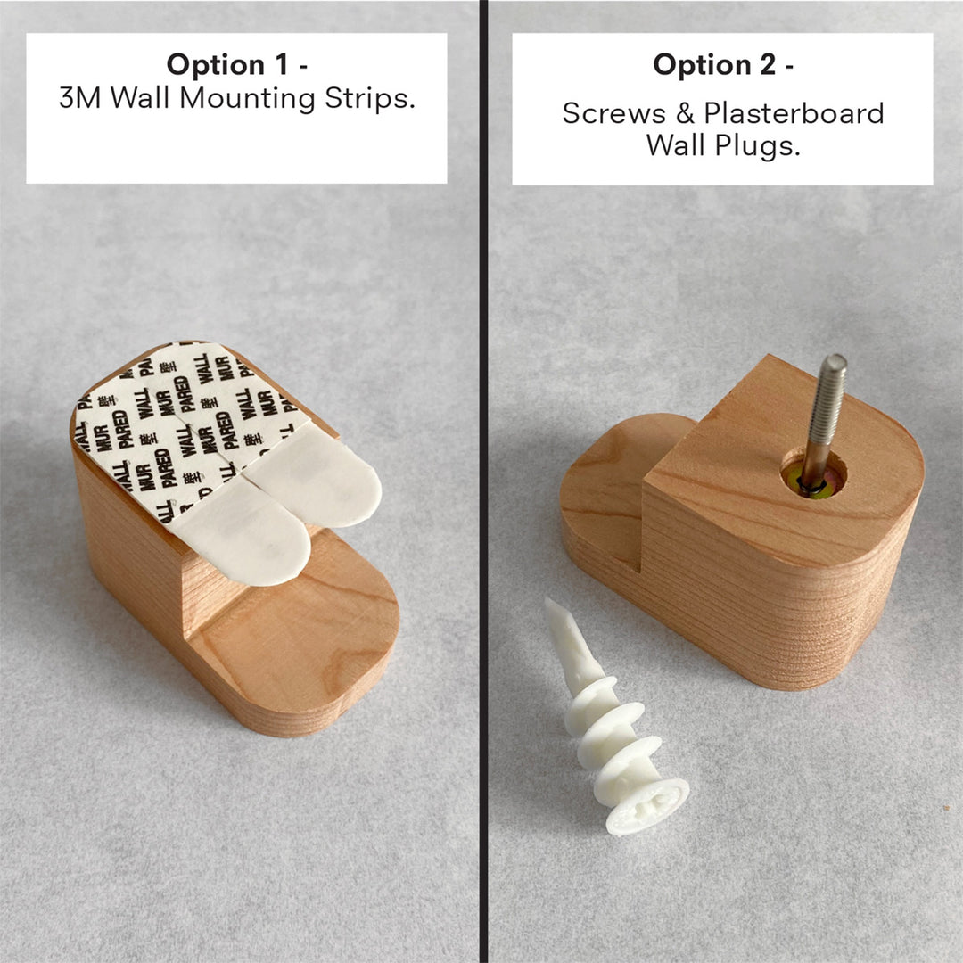 Wood Robe Wall Handmade Wooden Hook for Modern Homes – Print