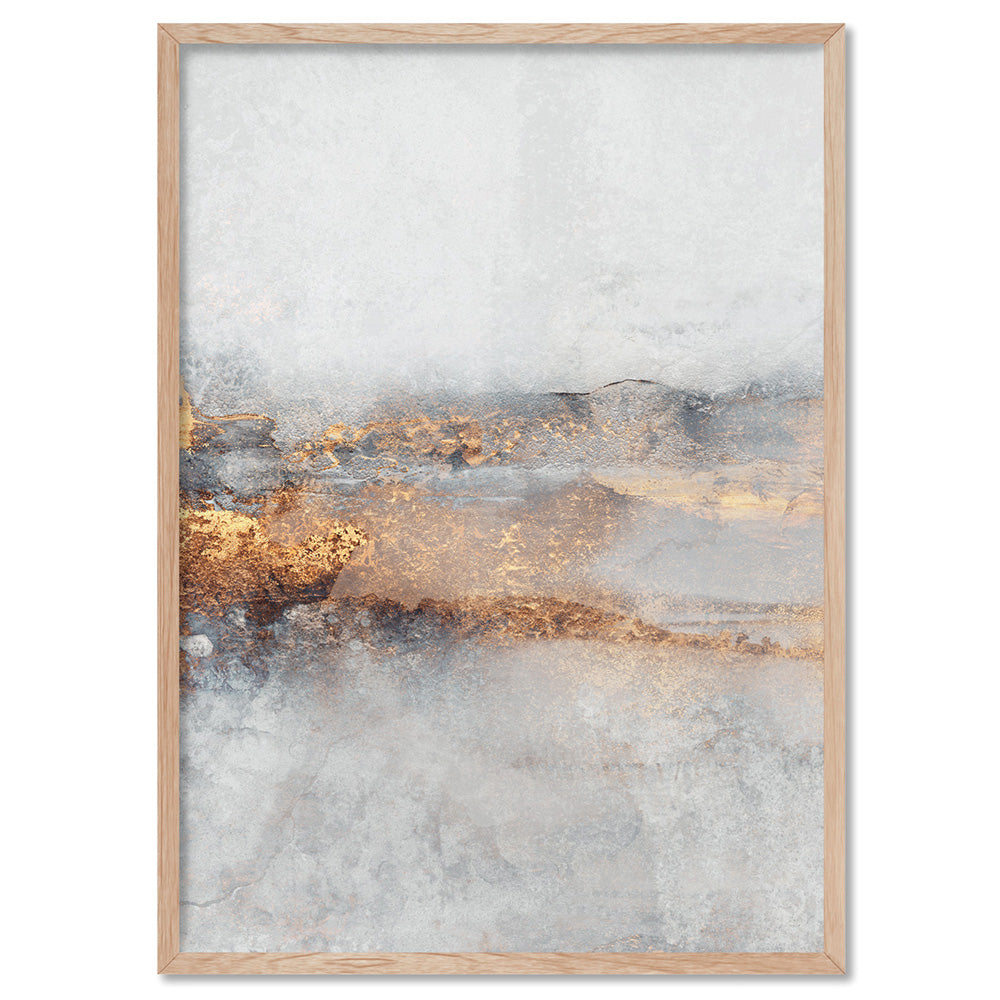 Into the Storm I - Art Print, Poster, Stretched Canvas, or Framed Wall Art Print, shown in a natural timber frame