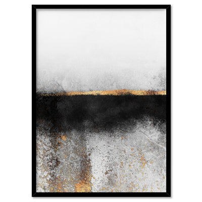 Into the Storm V - Art Print, Poster, Stretched Canvas, or Framed Wall Art Print, shown in a black frame