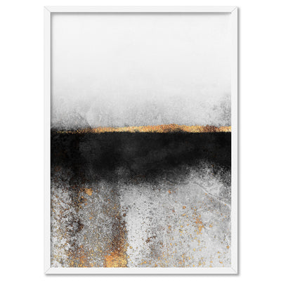 Into the Storm V - Art Print, Poster, Stretched Canvas, or Framed Wall Art Print, shown in a white frame