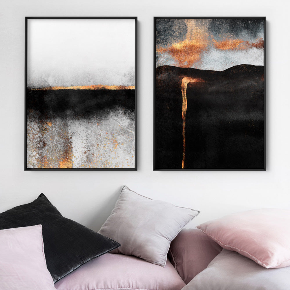 Into the Storm IV - Art Print, Poster, Stretched Canvas or Framed Wall Art, shown framed in a home interior space