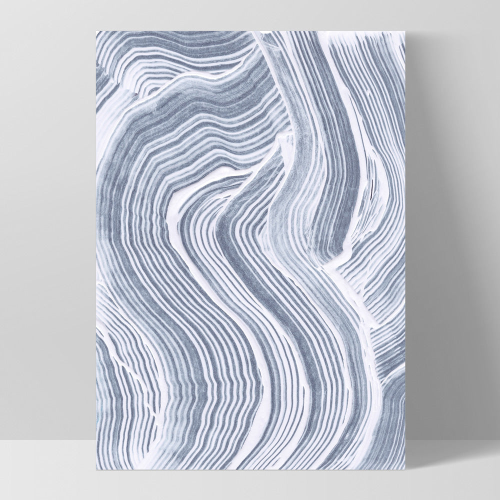 Abstract Paint Texture Lines - Art Print, Poster, Stretched Canvas, or Framed Wall Art Print, shown as a stretched canvas or poster without a frame