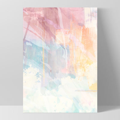 Serenity Prism I - Art Print, Poster, Stretched Canvas, or Framed Wall Art Print, shown as a stretched canvas or poster without a frame