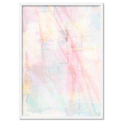 Serenity Prism II - Art Print, Poster, Stretched Canvas, or Framed Wall Art Print, shown in a white frame