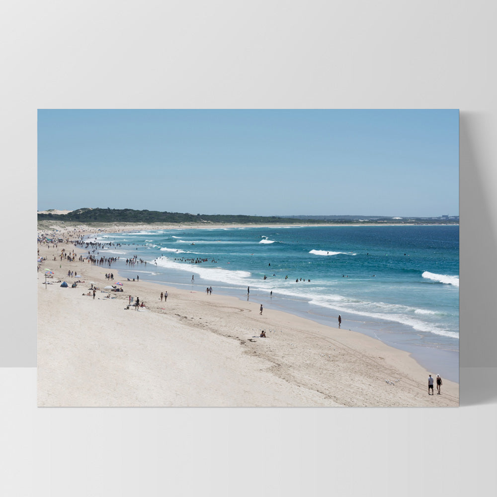 Cronulla Beach Horizon II - Art Print, Poster, Stretched Canvas, or Framed Wall Art Print, shown as a stretched canvas or poster without a frame