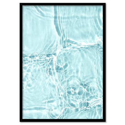 Still II | Reflections - Art Print, Poster, Stretched Canvas, or Framed Wall Art Print, shown in a black frame
