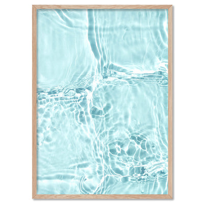 Still II | Reflections - Art Print, Poster, Stretched Canvas, or Framed Wall Art Print, shown in a natural timber frame