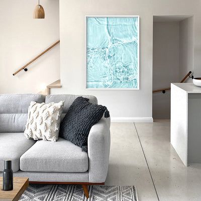 Still II | Reflections - Art Print, Poster, Stretched Canvas or Framed Wall Art Prints, shown framed in a room