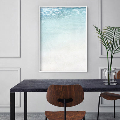 Still III | On the Shore - Art Print, Poster, Stretched Canvas or Framed Wall Art Prints, shown framed in a room
