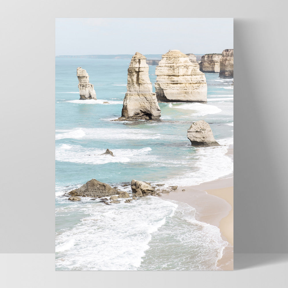 The Twelve Apostles IV - Art Print, Poster, Stretched Canvas, or Framed Wall Art Print, shown as a stretched canvas or poster without a frame