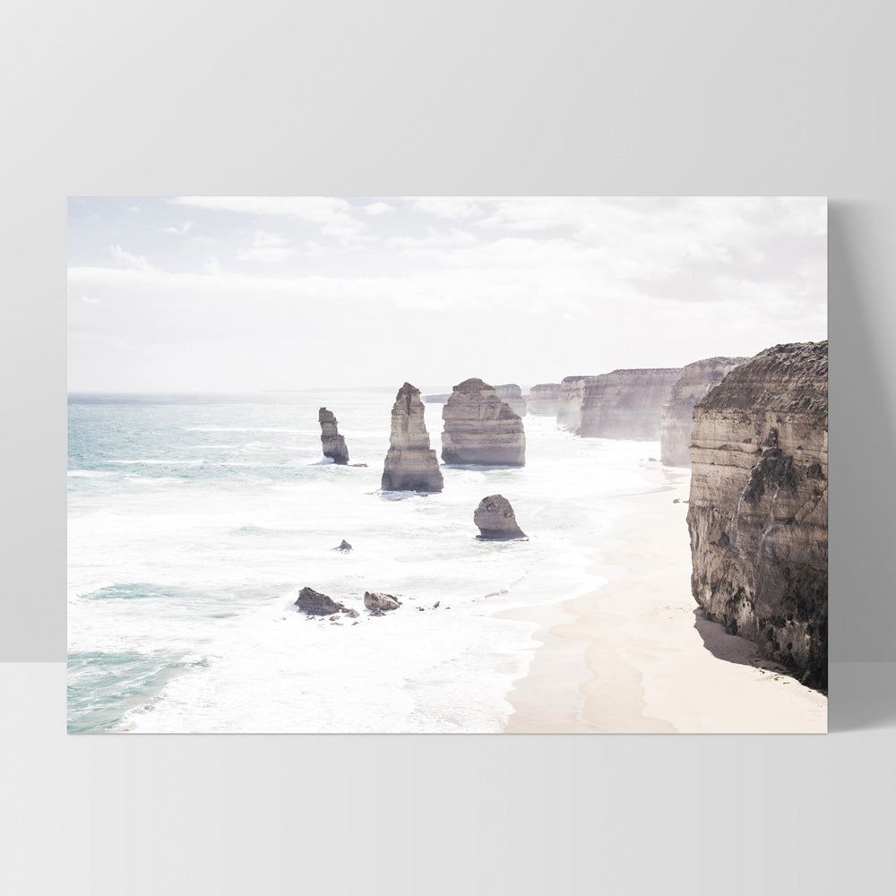 The Twelve Apostles VI - Art Print, Poster, Stretched Canvas, or Framed Wall Art Print, shown as a stretched canvas or poster without a frame
