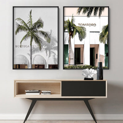 Tom Ford Rodeo Drive - Art Print, Poster, Stretched Canvas or Framed Wall Art, shown framed in a home interior space