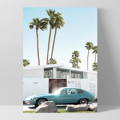 Palm Springs | 815 Classic - Art Print, Poster, Stretched Canvas, or Framed Wall Art Print, shown as a stretched canvas or poster without a frame