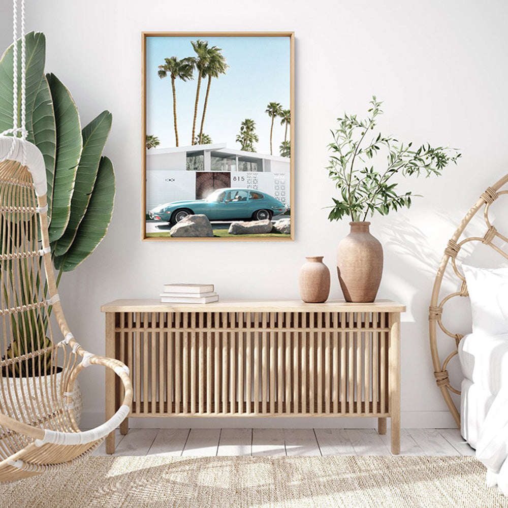 Palm Springs | 815 Classic - Art Print, Poster, Stretched Canvas or Framed Wall Art Prints, shown framed in a room