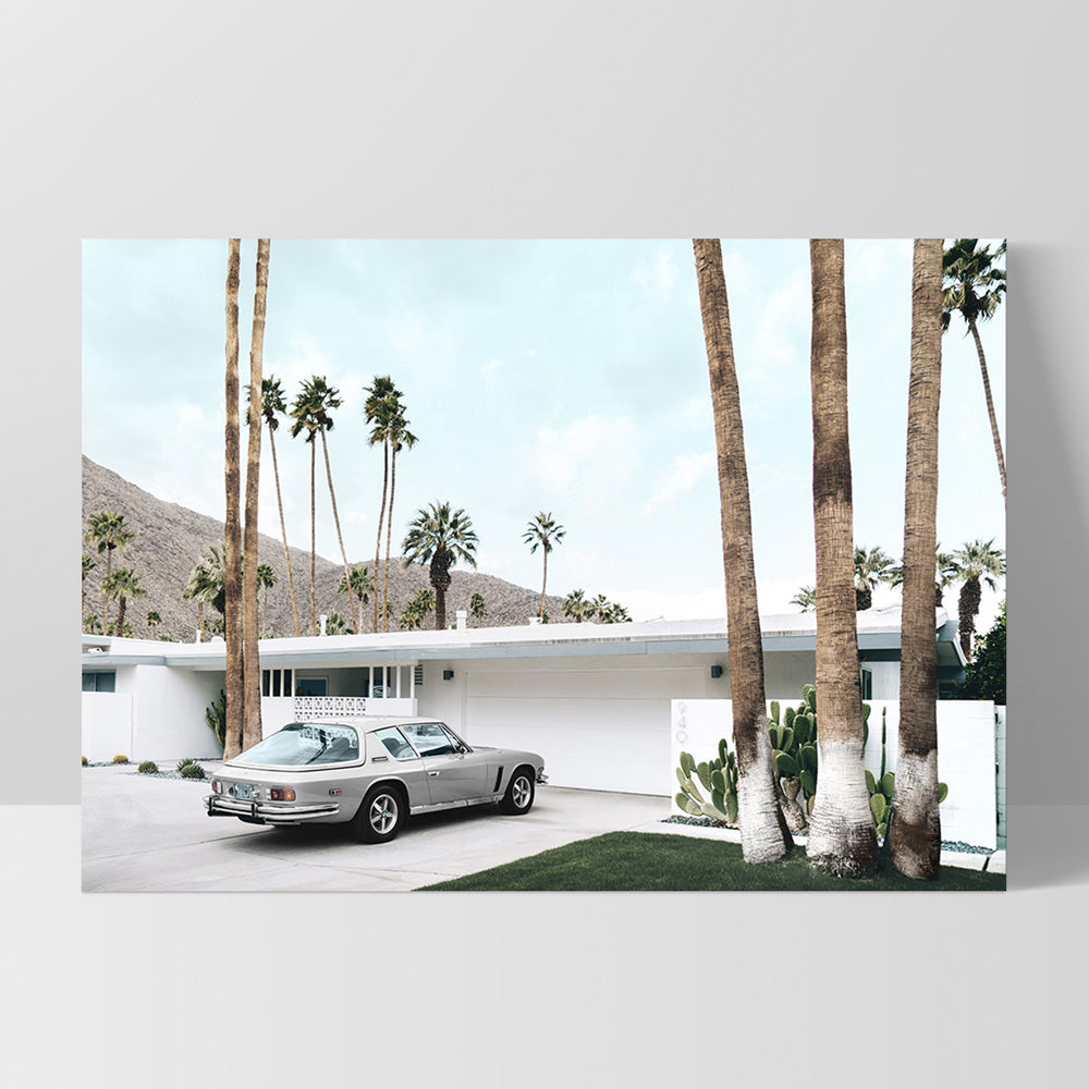Palm Springs | 940 Classic - Art Print, Poster, Stretched Canvas, or Framed Wall Art Print, shown as a stretched canvas or poster without a frame