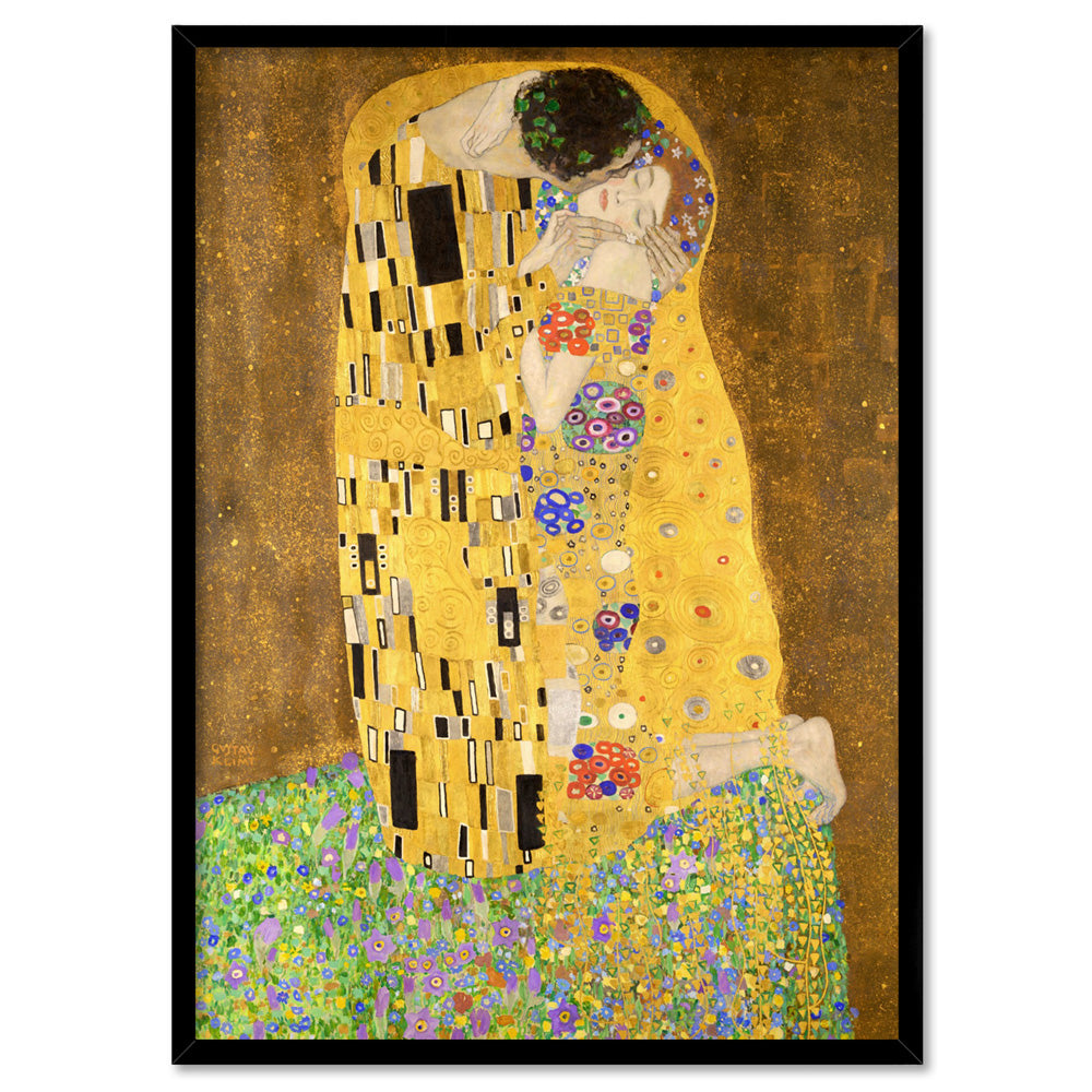 GUSTAV KLIMT The Kiss Poster. Digitally Remastered Art Print