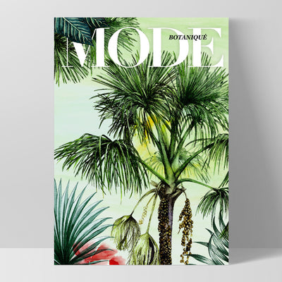 Mode Art & Botanicals Edition - Art Print, Poster, Stretched Canvas, or Framed Wall Art Print, shown as a stretched canvas or poster without a frame