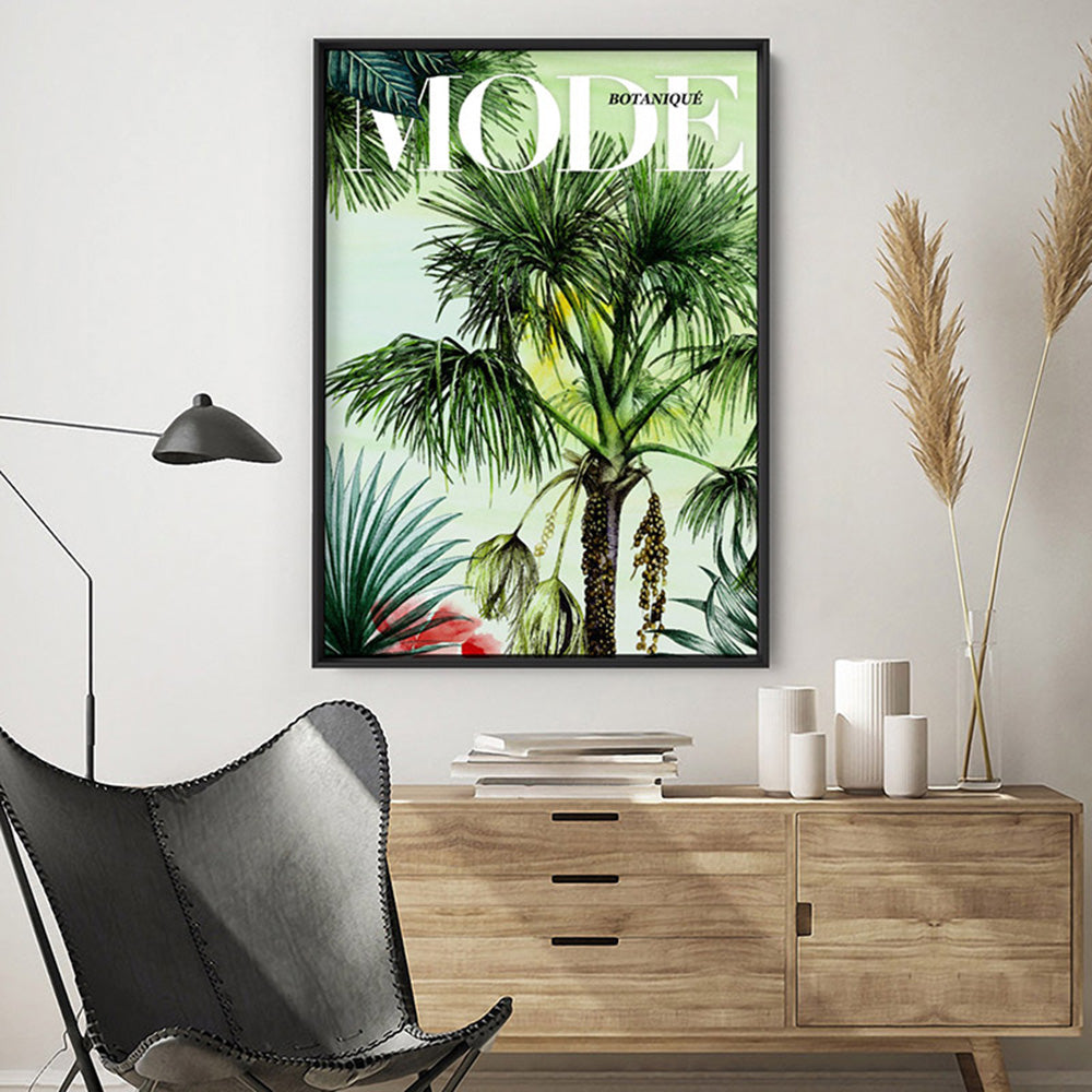 Mode Art & Botanicals Edition - Art Print, Poster, Stretched Canvas or Framed Wall Art Prints, shown framed in a room