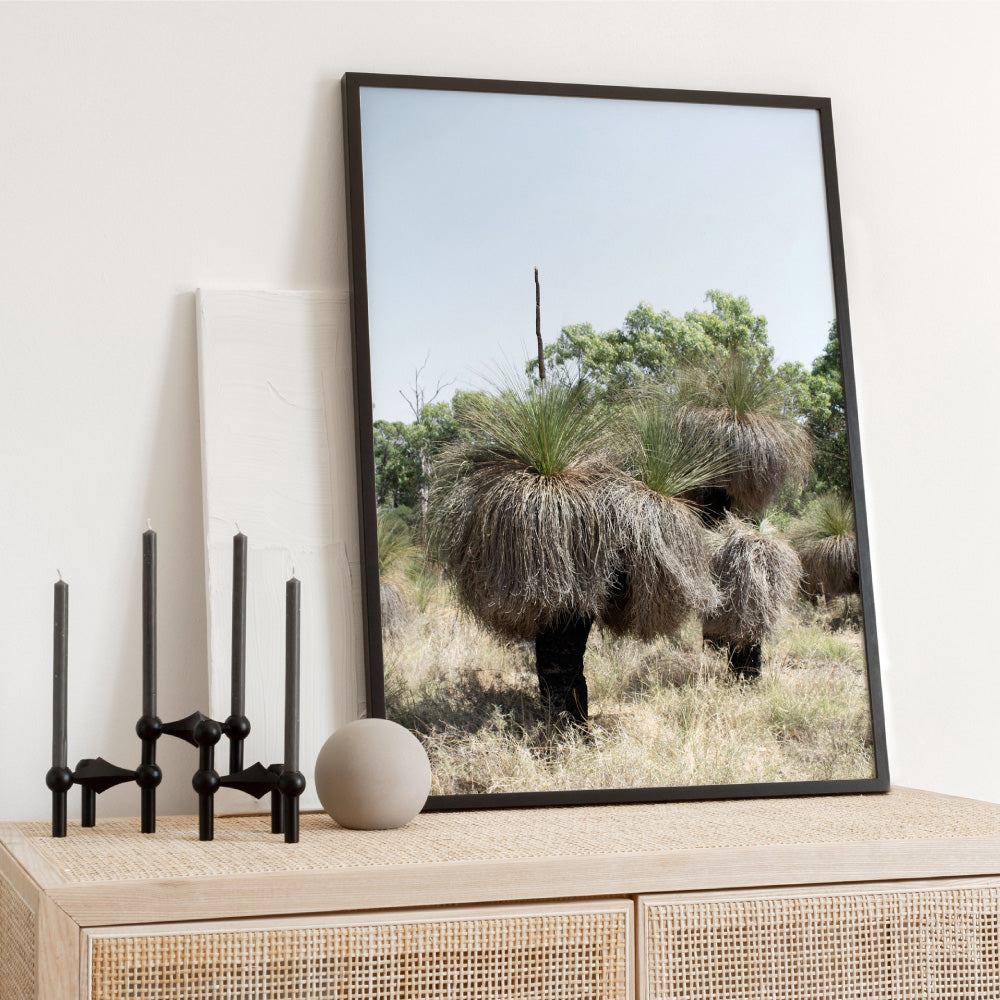 Australian Bush Landscape Wall Art. Grass Trees Poster – Print and Proper®