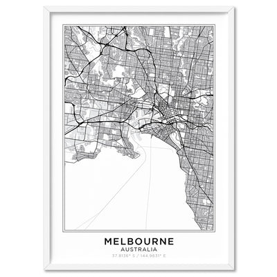 Map Prints & Wall Art Posters | Print and Proper Australia – Print and ...
