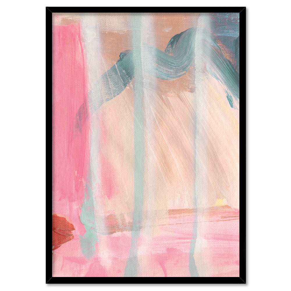 Control II - Art Print by Nicole Schafter, Poster, Stretched Canvas, or Framed Wall Art Print, shown in a black frame